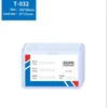 Dėklas vardinei kortelei 4032H, 55 x 87 mm, dvipusis, horizontalus, skaidrus