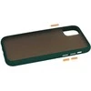 Dėklas Vennus Color Button Bumper skirtas Samsung Galaxy S21 Plus žalios spalvos