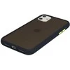 Dėklas Vennus Color Button Bumper skirtas Samsung Galaxy S21 Plus mėlynos spalvos