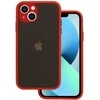 Dėklas Vennus Color Button Bumper skirtas Samsung Galaxy S23 Plus Raudona