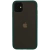 Dėklas Vennus Color Button Bumper skirtas Samsung Galaxy A20S žalios spalvos