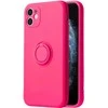 Dėklas Vennus silikoninis Ring skirtas Apple iPhone 14 rožinės spalvos