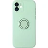 Dėklas Vennus silikoninis Ring skirtas Apple iPhone 14 Plus mėtų spalvos