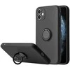 Dėklas Vennus silikoninis Ring skirtas Apple iPhone 14 Plus juodos spalvos