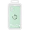 Dėklas Vennus Silicone Ring skirtas Apple iPhone 14 Pro mėtų spalvos