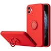 Dėklas Vennus silikoninis Ring skirtas Xiaomi Redmi 10 Raudona