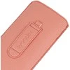 Dėklas WONDER Deko maišelis telefonui (Dydis L) Apple iPhone 13 Mini/12 Mini/SE 2020/2022/7/8 persikų spalvos