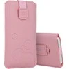 Dėklas WONDER Deko maišelis telefonui (Dydis XL) Apple iPhone 14/14 Pro/Apple iPhone 15/15 Pro/Samsung S23/S23 Plus/S24/S24 Plus/A15/A54 5G rožinės spalvos