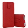 WONDER Deko Pouch dėklas (Size M) skirtas Apple iPhone 5/Nokia 215 4G/225/5310 2020 red