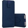 Dėklas WONDER Deko maišelis telefonui (Dydis XL) Apple iPhone 14/14 Pro/Apple iPhone 15/15 Pro/Samsung S23/S23 Plus/S24/S24 Plus/A15/A54 5G mėlynos spalvos