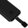 Dėklas WONDER Deko maišelis telefonui (Dydis XL) Apple iPhone 14/14 Pro/Apple iPhone 15/15 Pro/Samsung S23/S23 Plus/S24/S24 Plus/A15/A54 5G juodos spalvos