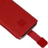 Dėklas WONDER Deko maišelis telefonui (Dydis XL) Apple iPhone 14/14 Pro/Apple iPhone 15/15 Pro/Samsung S23/S23 Plus/S24/S24 Plus/A15/A54 5G raudonos spalvos