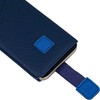 WONDER Deko Pouch dėklas (Size M) skirtas Apple iPhone 5/Nokia 215 4G/225/5310 2020 mėlynos spalvos
