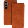 Dėklas Wonder Prime skirtas Samsung Galaxy A57 5G rudos spalvos