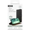 Dėklas XQISIT NP Slim Wallet Selection Anti Bac for Galaxy S23 Juodas