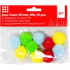 Dekoracija Pom-Pom College 20mm 10vnt