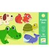 Djeco Dviejų dalių dėlionės - Gyvūnai (20 vnt.) ( DJ08147 )