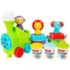 Fisher Price traukinys + tešla 3 spalvos