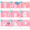 Jokomisiada Crystal breeding fairy tale Unicorn set with paints ZA4671