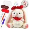 Jokomisiada Creative crocheting kit - make a DIY RABBIT mascot ZA5030