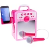 Jokomisiada Rožinė Muzikinis garsiakalbis „Rožinė Boombox“ vaikams, sergantiems mikrofonu,