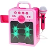 Jokomisiada Rožinė Muzikinis garsiakalbis „Rožinė Boombox“ vaikams, sergantiems mikrofonu,