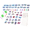 Jokomisiada Do it yourself DIY Fairytale collage - diamond embroidery - key rings ZA6021