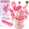 Jokomisiada DIY Creative Kit Create Fabric FLOWERS in a Handmade Vase ZA5866
