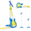 Multistore Elektrinė Gitara su Mikrofonu ir Stovu Vaikams