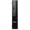 DELL Pro QCM1250 Intel® Core™ i3 i3-14100T 8 GB DDR5-SDRAM 512 GB SSD Windows 11 Pro Micro PC Mini kompiuteris Juoda