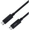 Kabelis DELTACO USB4 gen3, USB-C - USB-C, 5A EPR, juoda, 0,8m / USBC-4008M