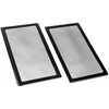 Demciflex dust filter set for DAN Cases A4-SFX, external - juodos spalvos