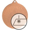 Detal Medalis su graviravimu ant laminato ME0340/B-LAS