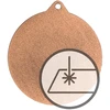 Detal Medalis su graviravimu ant laminato MMC26050/B-LAS