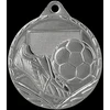 Detal Plieninis sidabrinis medalis – Futbolas MMC3032/S