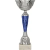 Detal Sidabrinės ir mėlynos spalvos metalinė taurė 9258H
