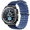 Devia dirželis Deluxe Sport6, skirtas Watch 38mm/ 40mm/ 41mm/ 42mm, mėlynas, tamsiai mėlynas