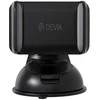 Devia automobilinis laikiklis ES049 juodos spalvos with suction cup