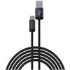 Devia laidas Gracious EC649 USB – USB-C 1,0 m 2A juodas