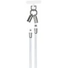 Devia kabelis lanyard 2in1 PD USB-C - Lightning 1,2 m 27W violetinės spalvos