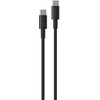 Devia kabelis Smart EC317 PD USB-C - USB-C 1,5 m 100W 5A juodos spalvos