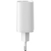 Devia laidinis įkroviklis Extreme PD GaN 65W 2x USB-C 1x USB baltos spalvos + kabeliu USB-C - USB-C laptop charger