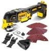 Dewalt Daugiafunkcis akumuliatorinis įrankis DCS355N + priedai, 18V, be akumuliatoriaus ir kroviklio
