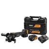 Kampinis šlifuoklis DeWalt DCG45MP2T; 18 V; 2x5,0 Ah akum.