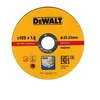 DeWalt plonas greito pjovimo nerūdijančio plieno diskas 125X1X22,23 mm - 10 vnt. DT43972-QZ