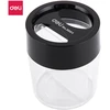 Dėžutė sąvažėlėms DELI E9881 magnetinė, 2 dalių juodos spalvos