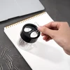 Dėžutė sąvažėlėms DELI E9881 magnetinė, 2 dalių juodos spalvos