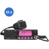 Dėžutė su 10 vienetų CB radijo stotelių TTi TCB-900 EVO, DSS, SQ, „Dual Watch“, mikrofono stiprinimas, 12V-24V, „Bluetooth“ rakto jungtis