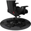Diablo Chairs neslystantis žaidimų kėdės kilimėlis juodos ir pilkos spalvos