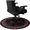 Diablo Chairs neslystantis žaidimų kėdės kilimėlis juodos ir raudonos spalvos